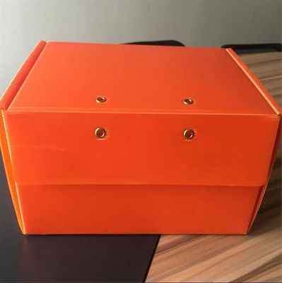 Prenda impermeable ligera plegable del tablero de la caja hueco de Corflute