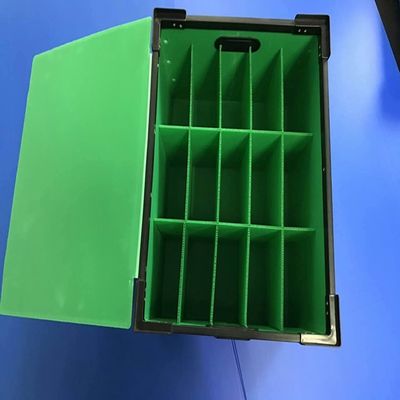 Los PP acanalaron el ODM estático anti plástico del OEM de la caja de la caja de embalaje