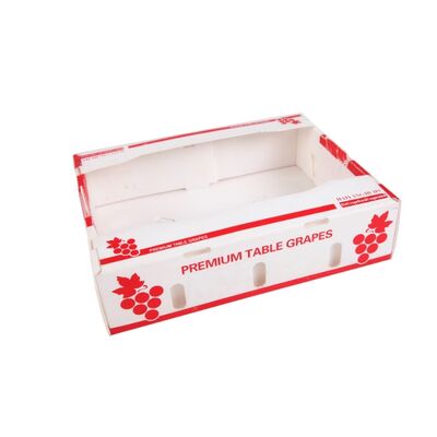 caja de embalaje de frutas y verduras con resistencia al plegado, antienvejecimiento, resistencia al soporte, tracción, compresión, desgarro, alta temperatura, características coloridas