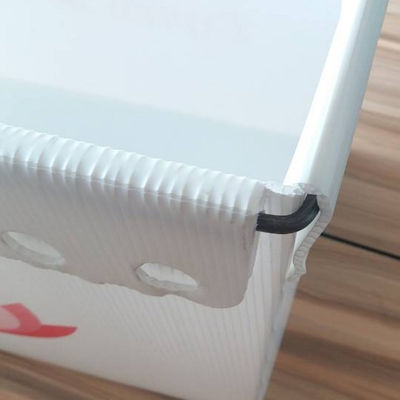 Los totalizadores postales de los PP acanalaron la caja plástica 3m m Coroplast del volumen de ventas