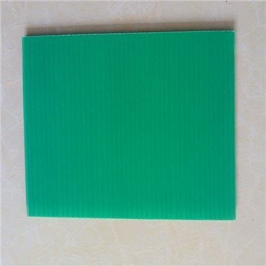 las hojas plásticas 3.5m m acanaladas de 2.5m m estriaron la hoja plástica de la pared gemela