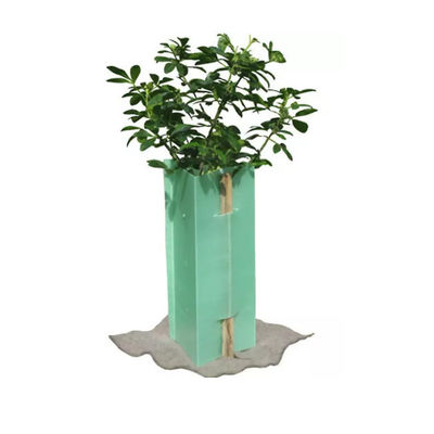 Protectores plásticos del árbol de Bunnings 5m m Coroplast de los guardias del árbol de Corflute del triángulo