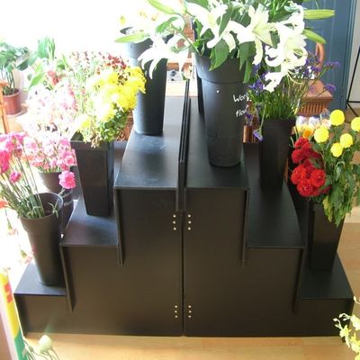 El soporte de exhibición floral ligero PP acanaló el soporte de exhibición del ramo de la flor de Coroplast
