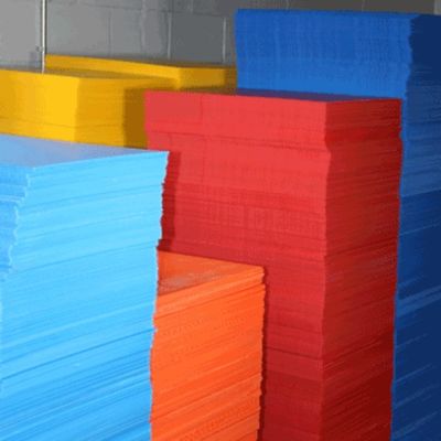 La capa estriada pared gemela de la plataforma rellena 3m m 4m m que la plataforma del cojín de la capa cubre azul