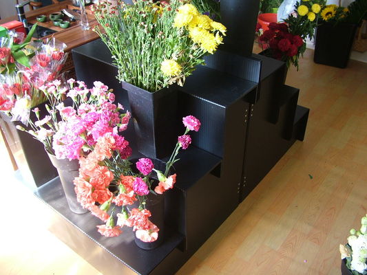 sustancia química de los soportes de exhibición de la flor de la boda de 10m m Corflute resistente