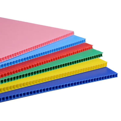 tablero hueco del polipropileno hueco de la hoja de 1.5-12m m Coroplast PP para las tintas de las pinturas