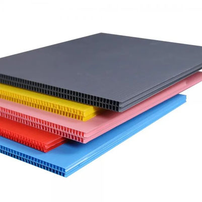 tablero hueco del polipropileno hueco de la hoja de 1.5-12m m Coroplast PP para las tintas de las pinturas