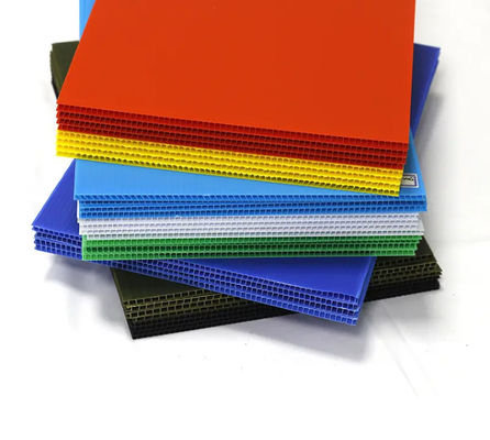 tablero hueco del polipropileno hueco de la hoja de 1.5-12m m Coroplast PP para las tintas de las pinturas