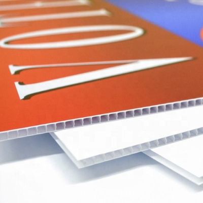 tablillas de anuncios a prueba de mal tiempo de Corflute de la muestra de 3m m 5m m Corflute