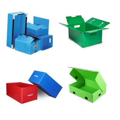 Cajas de embalaje de empaquetado del melocotón de Coroplast del verde de la caja de la fruta del polipropileno