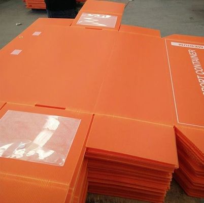 Prenda impermeable ligera plegable del tablero de la caja hueco de Corflute