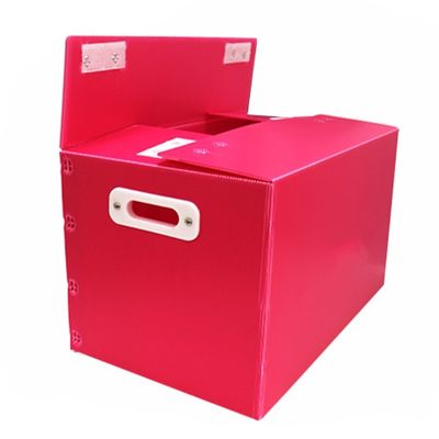 Cajas corrugadas de plástico Coroplast personalizadas plegables