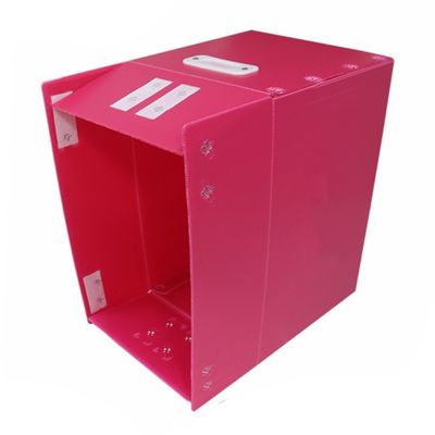 Cajas corrugadas de plástico Coroplast personalizadas plegables