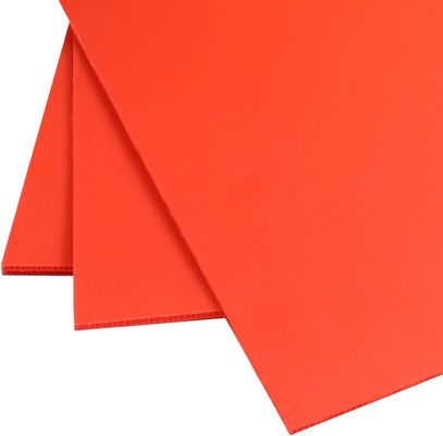 Polípropileno laminado con láminas de plástico Corflute personalizado Durable