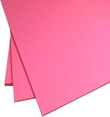 Polípropileno laminado con láminas de plástico Corflute personalizado Durable