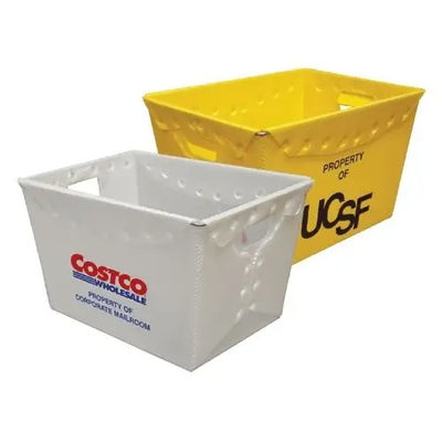 Polypropileno corrugado de plástico de correo de carga personalizado plegable impermeable