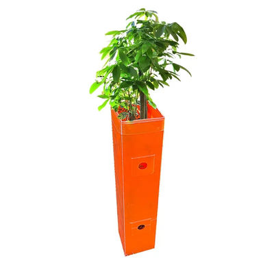 Protector para árboles de polipropileno corflute protector de vid de plástico corrugado