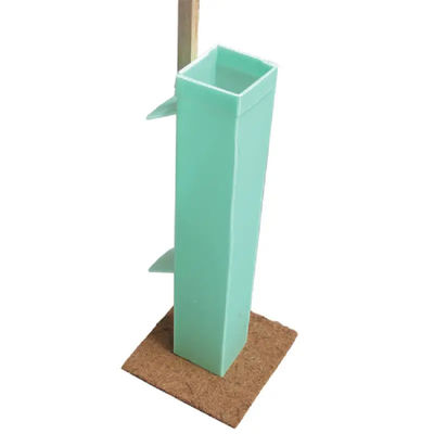 Protector de árboles de polipropileno corflute de plástico ondulado Protector de vid ligero
