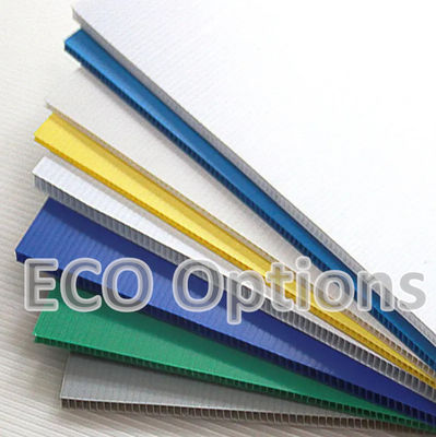 Reciclaje de hojas de plástico corrugado de PP Corflute Panel de protección ECO personalizado