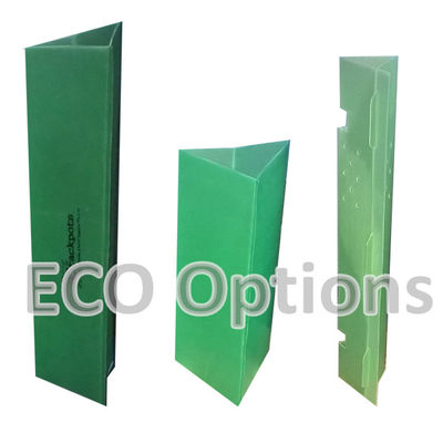 Reciclaje de protector de árboles de plástico corrugado de PP Proteger los retoños de las picaduras de roedores