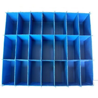 Caja de embalaje de PP personalizada antiestática ligera duradera de cartón hueco corrugado Almacenamiento Contenedor de envío Tamaño personalizado Impresión a color Fábrica de suministro directo